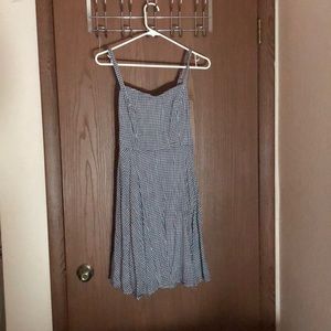 Old Navy blue gingham dress